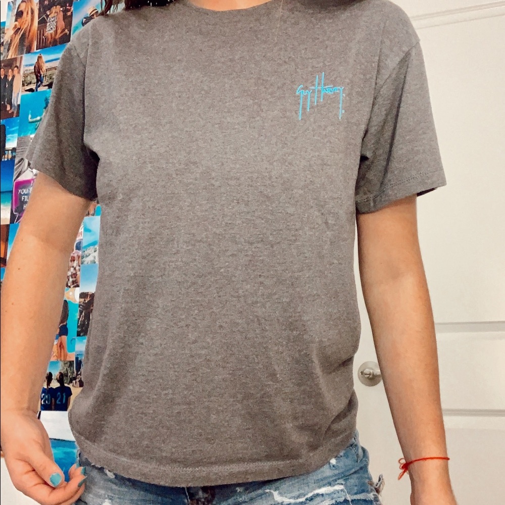 Gray Guy Harvey Uni-Sex t-shirt